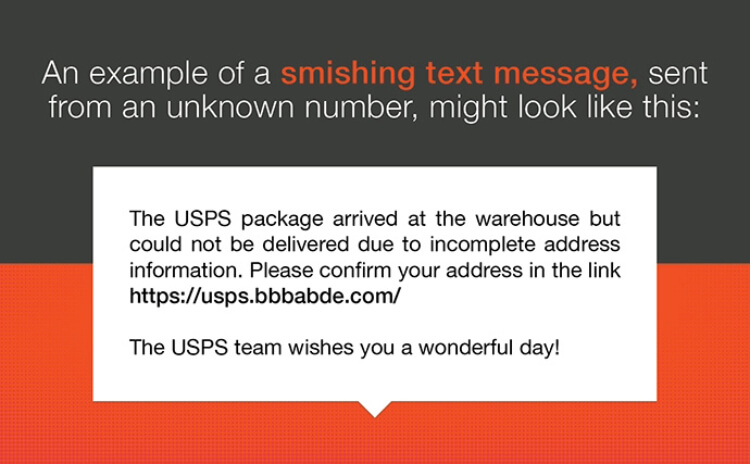 smishing example